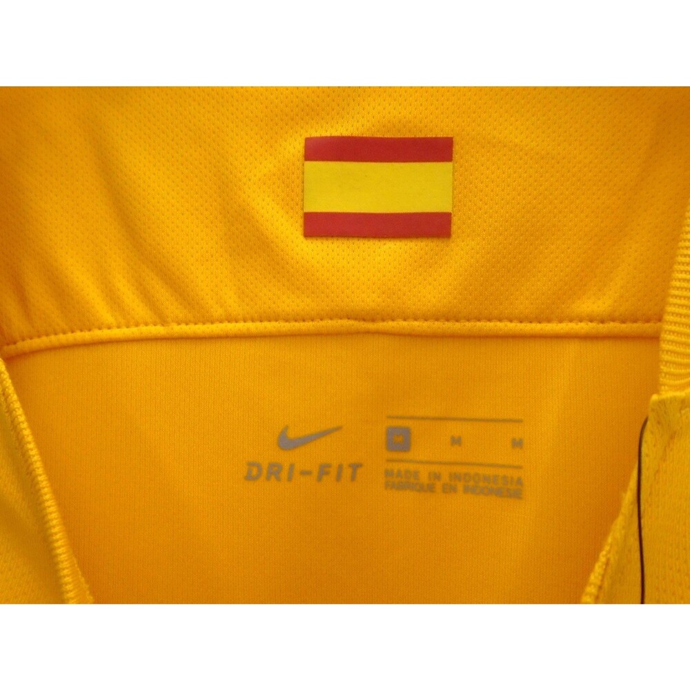 BNWT Nike Atletico Madrid 2017 18 Away Football Shirt La Liga Jersey Yellow Sz M - Picture 9 of 11
